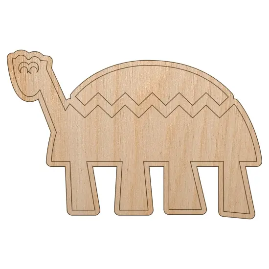 Totally Turtle Unfinished Wood Shape Piece Cutout for DIY Craft Projects {7}