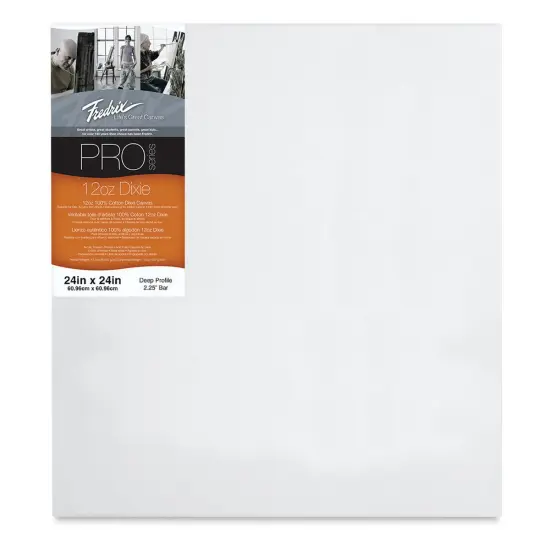 Fredrix Pro Series Dixie Museum Profile Canvas - 24" x 24", 2-1/4" Profile {1}
