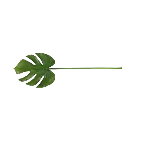 Allstate Split-Leaf Philodendron Artificial Spray - 23" - Green {6}