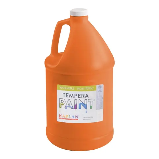 Kaplan Early Learning Company Kaplan Kolors Washable Tempera Paint Gallons - Set of 6 {5}