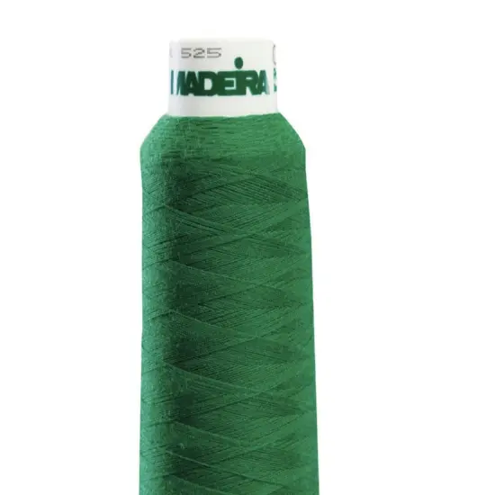 Aerolock Polyester Serger Thread --- 2,000 Yds --- Grass Green Color -- Ref. # 8500 by Madeira&reg; {2}