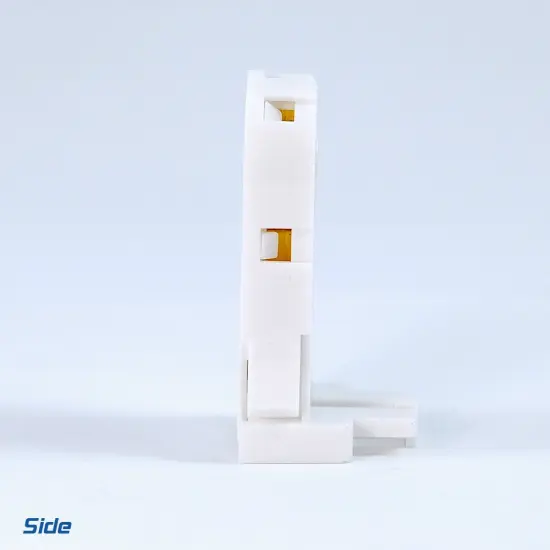 Satco T8 and T12 FL13 Rotary Locking Replacement Snap Wing Mounting White {3}