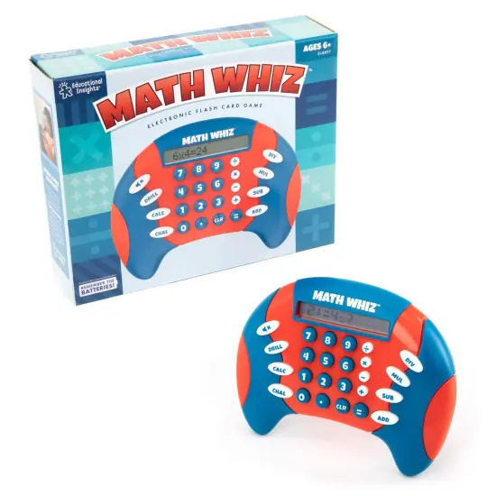 Math Whiz&trade; Handheld Electronic Math Game {1}