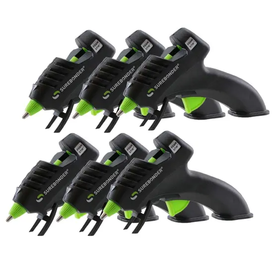 Plus Series Low Temperature Mini Hot Glue Gun, Pack of 6 {1}
