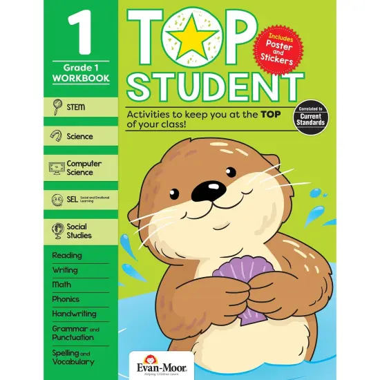 Top Student Activity Book, Grade 1 {1}