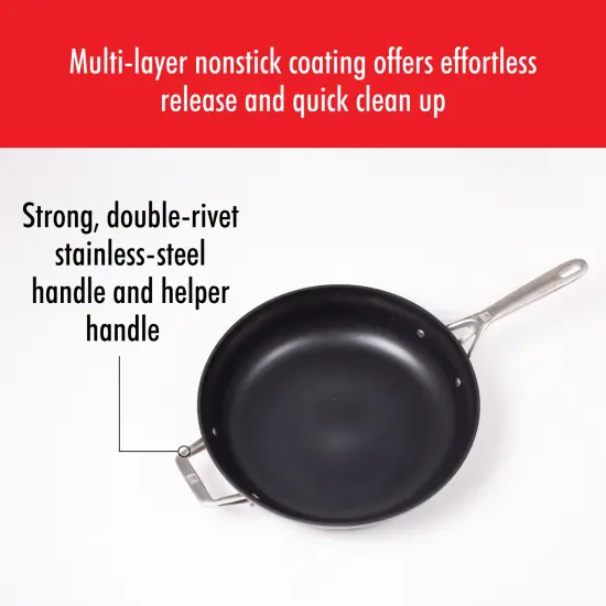 ZWILLING Motion Hard Anodized 5-qt Aluminum Nonstick Deep Fryer {5}