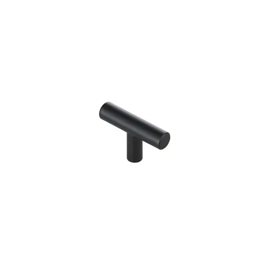 Quinn Matte Black T Bar Pull Multipack (set of 10) {4}