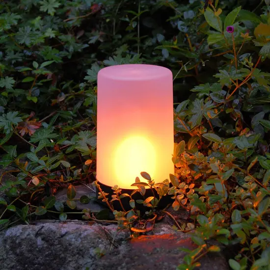 Mod Lighting and Decor Battery-Operated Flame-Effect LED Light - 5.75" White {3}