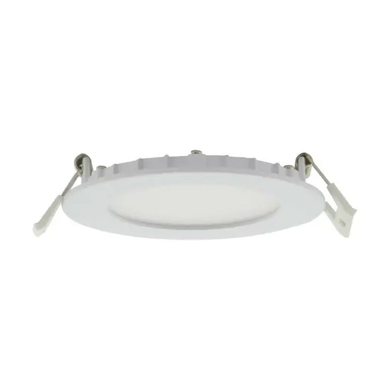 Satco 10w LED 4 inch CCT Selectable 120 volt Direct Wire Round Downlight White {2}