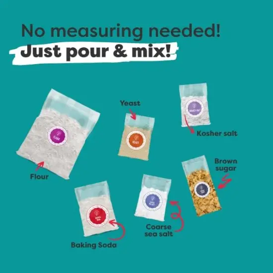 Baketivity Pretzel Making Kit - Real Cooking Set for Kids Ages with Recipe and Ingredients - Kids Baking Set for Girls & Boys - Great Gift for Family Bonding {4}