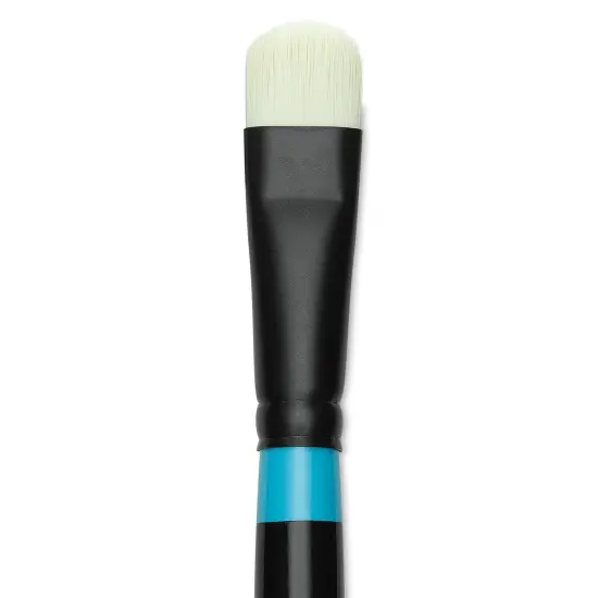 Princeton Series 6500 Aspen Synthetic Brush - Size 8, Short Oval Filbert, Long Handle {1}