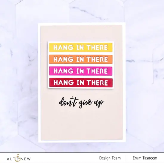 Essential Sentiment Strips Die Set {2}