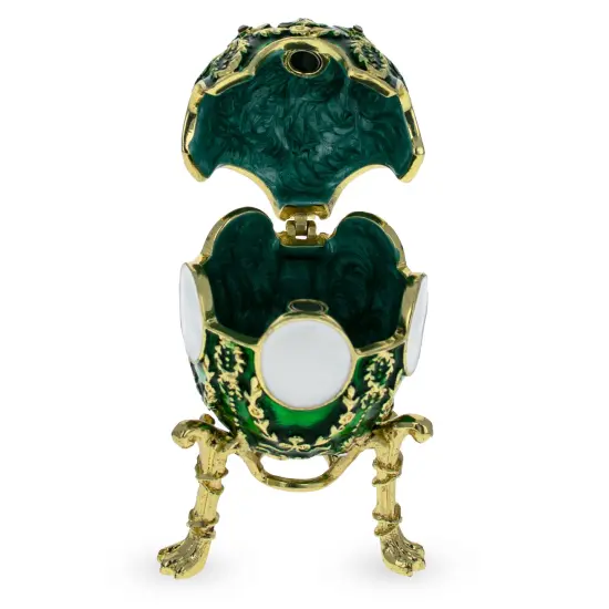 1908 Alexander Palace Royal Imperial Easter Egg 2.68 Inches {4}