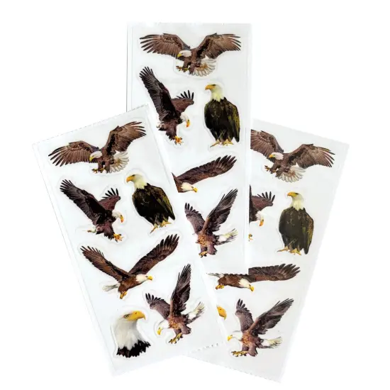 Paper House Decorative Stickers-Eagles {3}