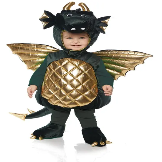 Green Dragon Toddler Costume {1}