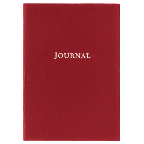 Hardcover Desk Journal by Family Tree - 8"x5.5" BookclothCran {1}