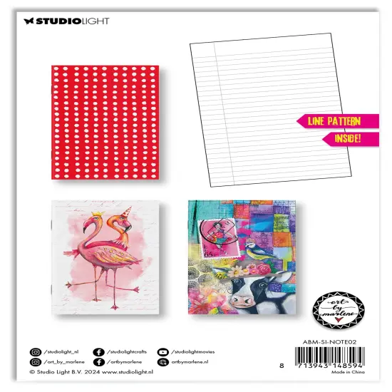 Art By Marlene Signature Collection Notebook 5.8"X8.25"-Nr. 03 {2}