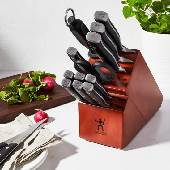 Henckels Forged Accent 15-pc Knife Block Set {4}