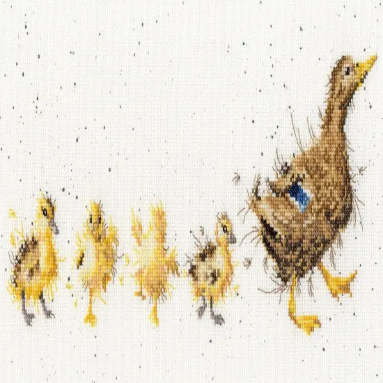 Mother Duck XHD81 Counted Cross Stitch Kit {1}
