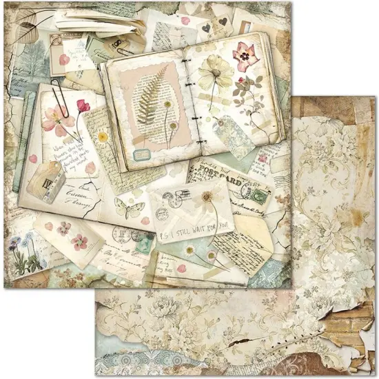 Stamperia Double-Sided Paper Pad 8"X8" 10/Pkg-Imagine, 10 Designs/1 Each {5}