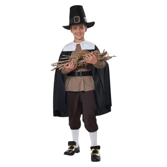 Mayflower Pilgrim Boy Child Costume {1}