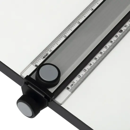 Acurit PXB 24&rdquo; x 36&rdquo; Drawing Board for Artists and Designers - Portable Workspace for Drawing, Sketching, Drafting, Painting - Multi-Angled Laminated Surface with Ruler and Parallel Motion Bar {6}