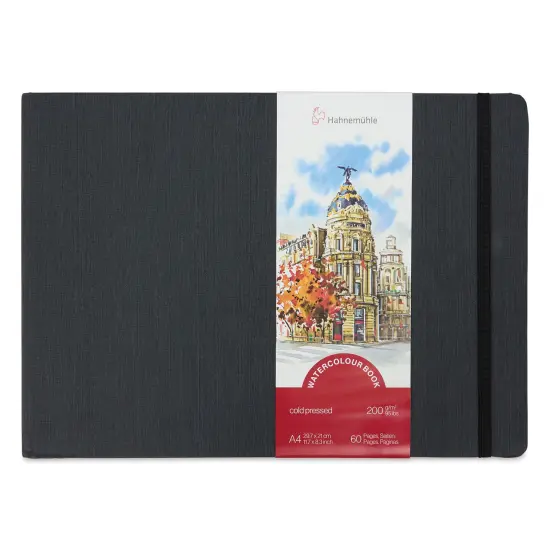 Hahnem&uuml;hle Akademie Aquarell Watercolor Book - 8" x 11-1/2" {1}