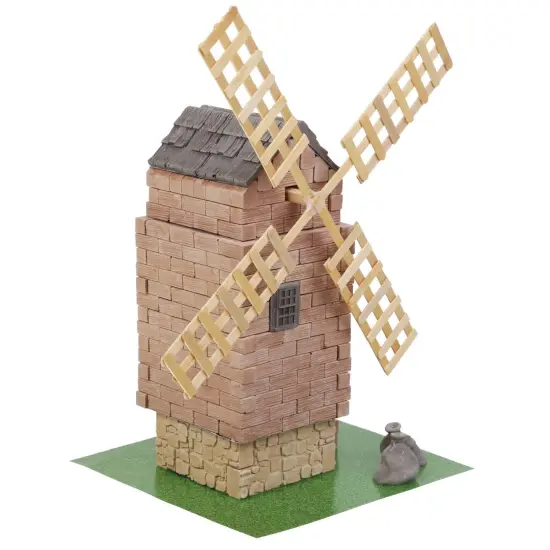 Mini Bricks Construction Set - Old Windmill {2}