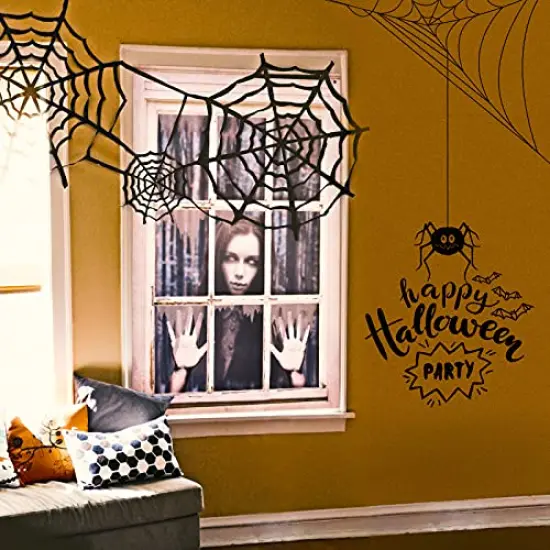 FUN LITTLE TOYS Halloween Female Ghost Curtain, Window Door Cover, Halloween Decoration, Party Decors {2}