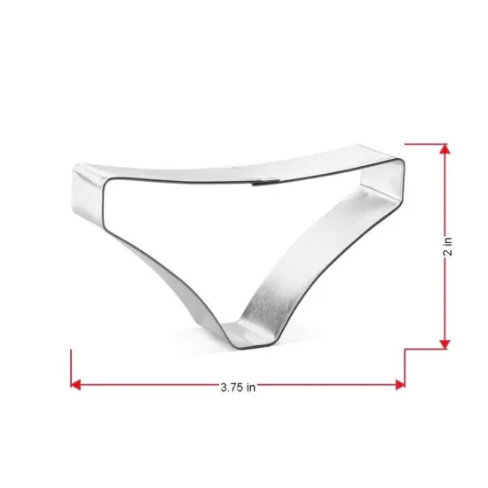 Bikini Bottom Cookie Cutter 3.75 in, CookieCutter.com, Tin Plated Steel, Handmade in the USA {2}