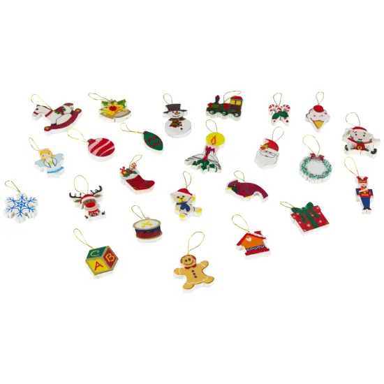 Northlight 20.5" Nutcracker Castle Christmas Advent Calendar Decoration Green {7}