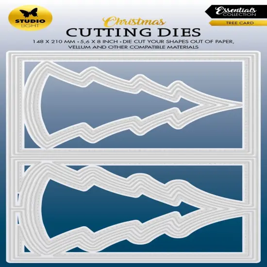 Studio Light Essentials Cutting Die-Nr. 563, Tree Card {1}
