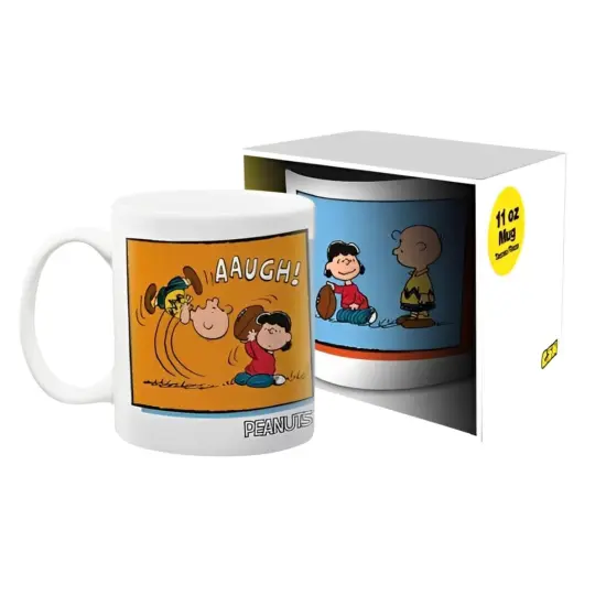 Peanuts Lucy Football 11 Ounce Ceramic Mug {3}