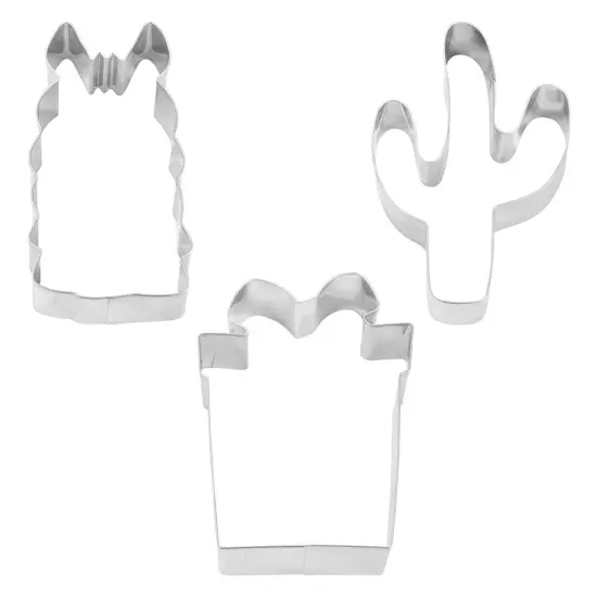 FaLaLaLa Llama 3 PC Cookie Cutter Set {2}