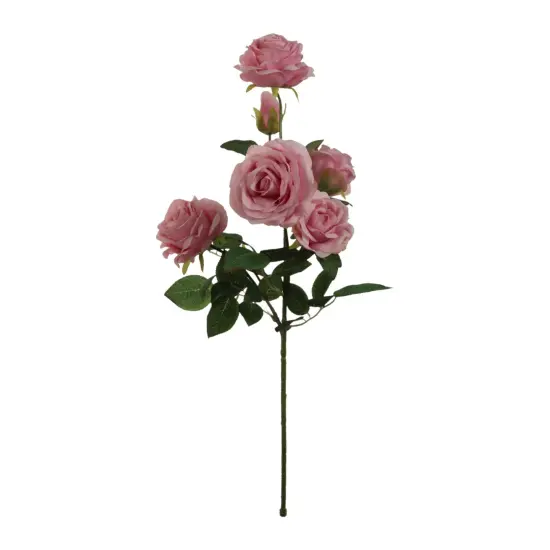 27-Inch Mauve Pink Rose Spray - Set of 12, Lifelike Silk Roses for Elegant Home D&eacute;cor & Floral Arrangements - Timeless Beauty, Floral Home by Artificial Flowers {1}