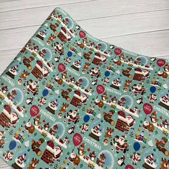 Santa&rsquo;s Helpers Smooth Printed Vinyl {1}