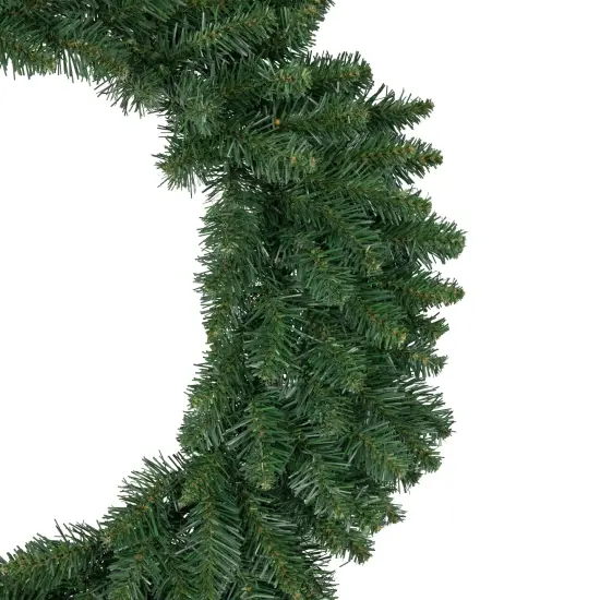 Northlight Buffalo Fir Artificial Christmas Wreath - 30" - Unlit Green {5}