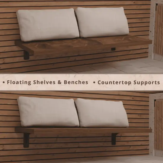 Gladiator Heavy Duty Granite Countertop Support Brackets {6}