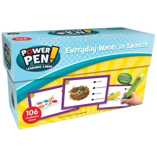 Power Pen&reg; Learning Cards: Everyday Words in Spanish {1}