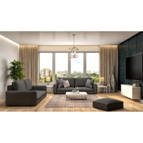 Maddox Collection Pendant D12.5 H18.25 Lt:3 Vintage Silver Finish {2}