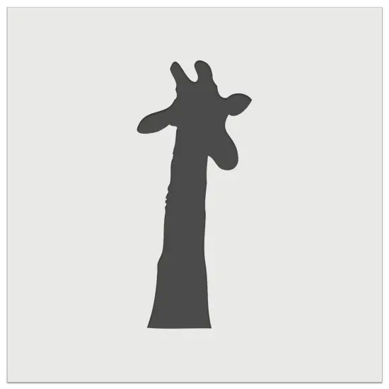 Giraffe Head Solid Wall Cookie DIY Craft Reusable Stencil {7}