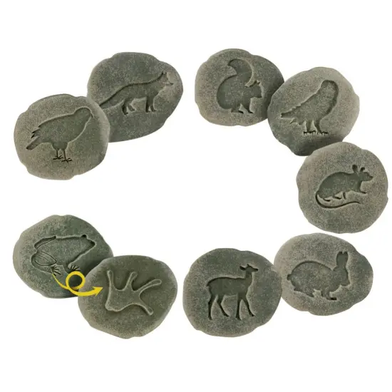 Yellow Door Woodland Footprints - 8 Pieces {1}