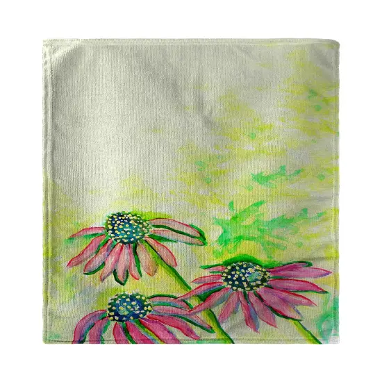 Betsy Drake Cone Flowers Beach Towel {1}