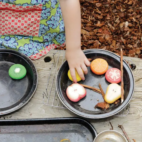 Yellow Door Sensory Play Stones: Fruit - 8 Pieces {3}