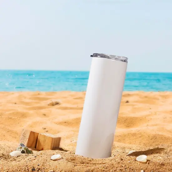 makerflo Glow in The Dark Tumbler 20oz, BFA-Free, Stainless Steel Tumbler Sublimation Blanks For Heat Transfers, Colour Changing Straight Sippy Water Bottle With Lids And Straws (Green,Pack of 1) {6}