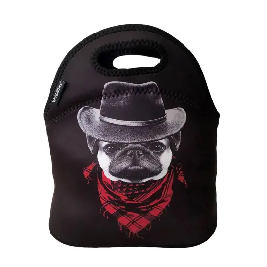 Wrapables Insulated Neoprene Lunch Bag Tough Puppy {2}