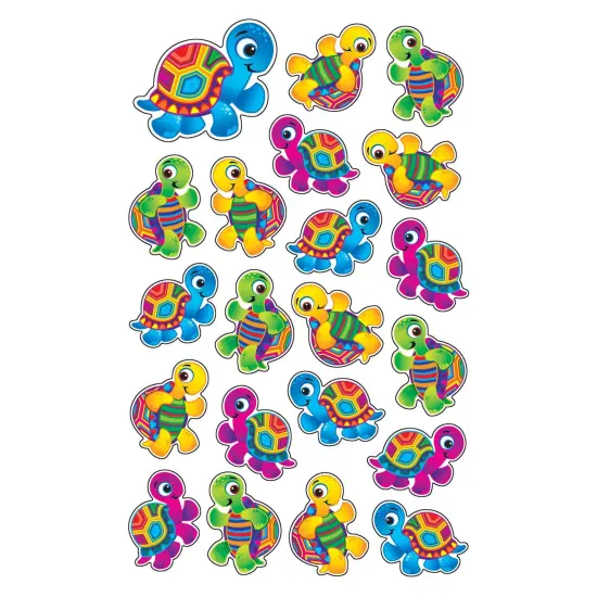 Terrific Turtles superShapes Stickers-Large, 168 Per Pack, 6 Packs {3}