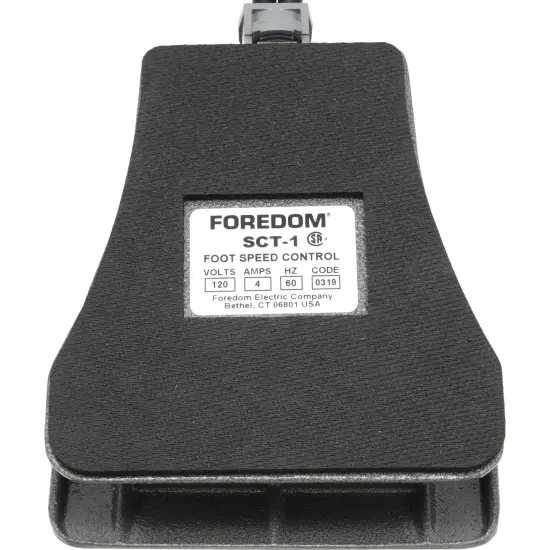 FOREDOM ELECTRONIC FOOT/SPEED CONTROL PEDAL C.SCT-1 FLEX SHAFT FOR SR/SRH MOTOR {6}