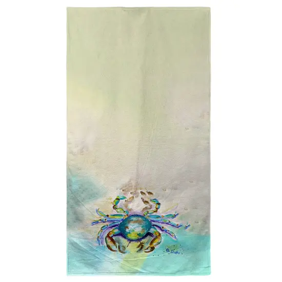 Betsy Drake Alaskan Crab Beach Towel Multicolor {1}