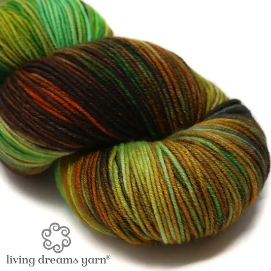 Living Dreams Yarn Galilea: Colorful Superwash Merino Sock Yarn. Super Soft and Strong. Hand Dyed to Perfection Gemini {2}